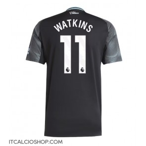 Aston Villa Ollie Watkins #11 Seconda Maglia 2025-26 Manica Corta